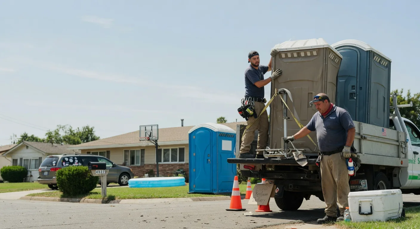 Porta Potty Rental in Line Lexington, PA near me