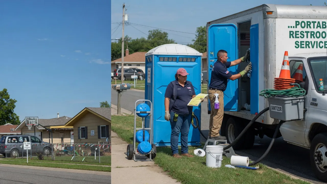 Portable Toilet Rental in Line Lexington, PA near me